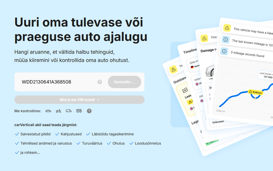 CarVertical check