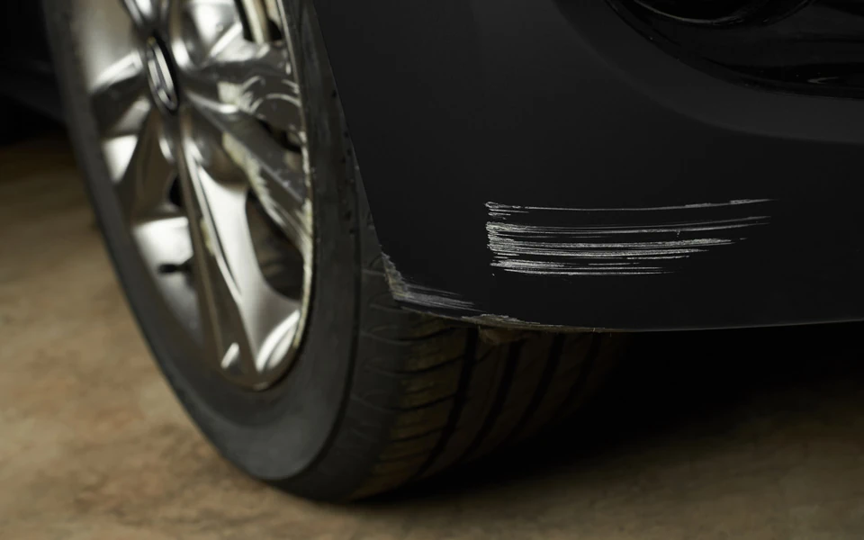 Scraches on a car